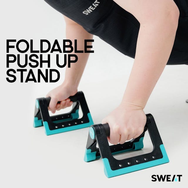 SWEAT FOLDABLE PUSH UP STAND FOR SPORTS
